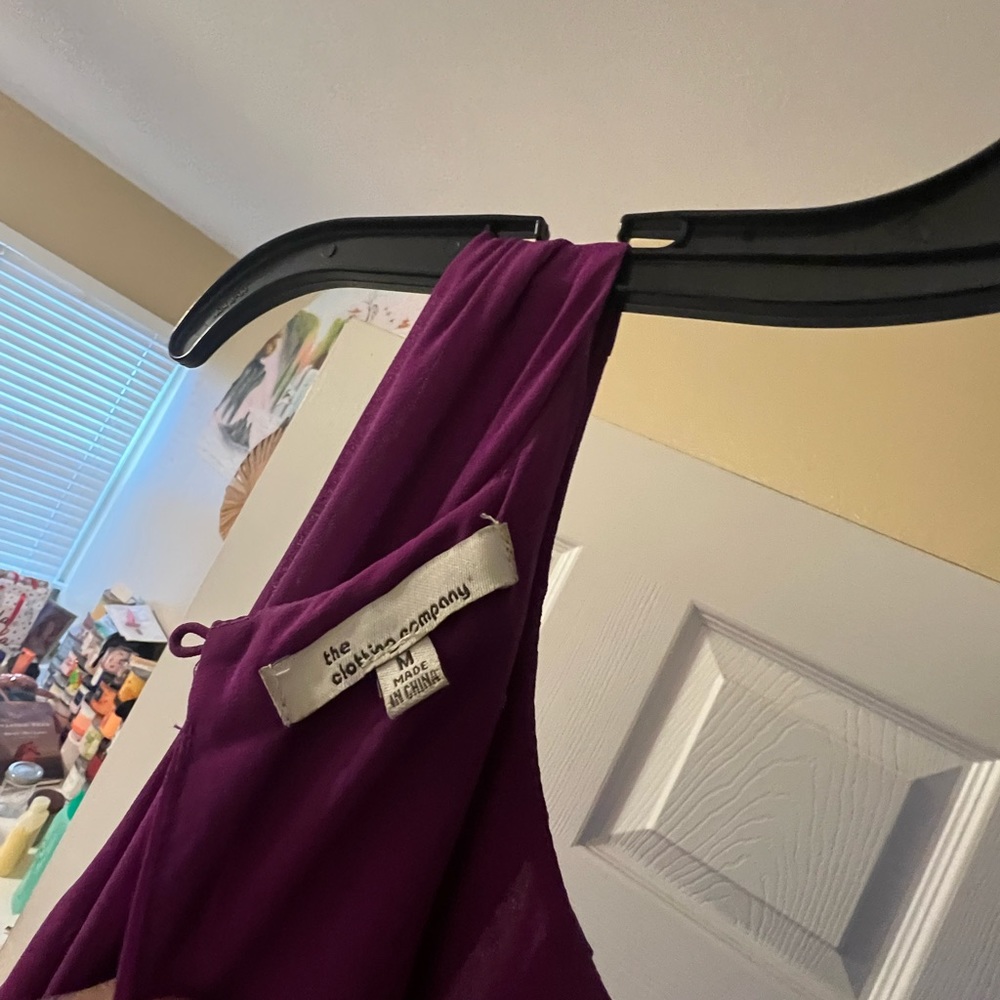 Purple dress